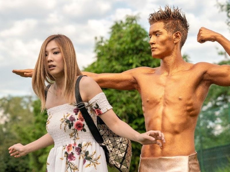 Couples in love story film