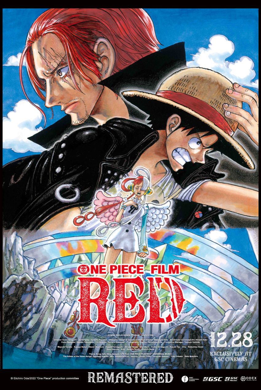 One Piece Film Red Remastered : r/OnePiece